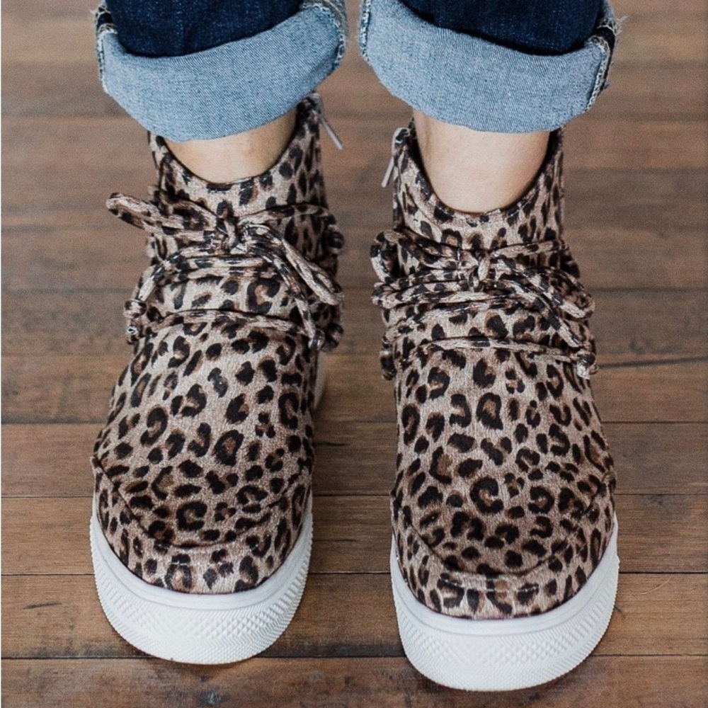 Very G Ursula Wedges- Leopard
